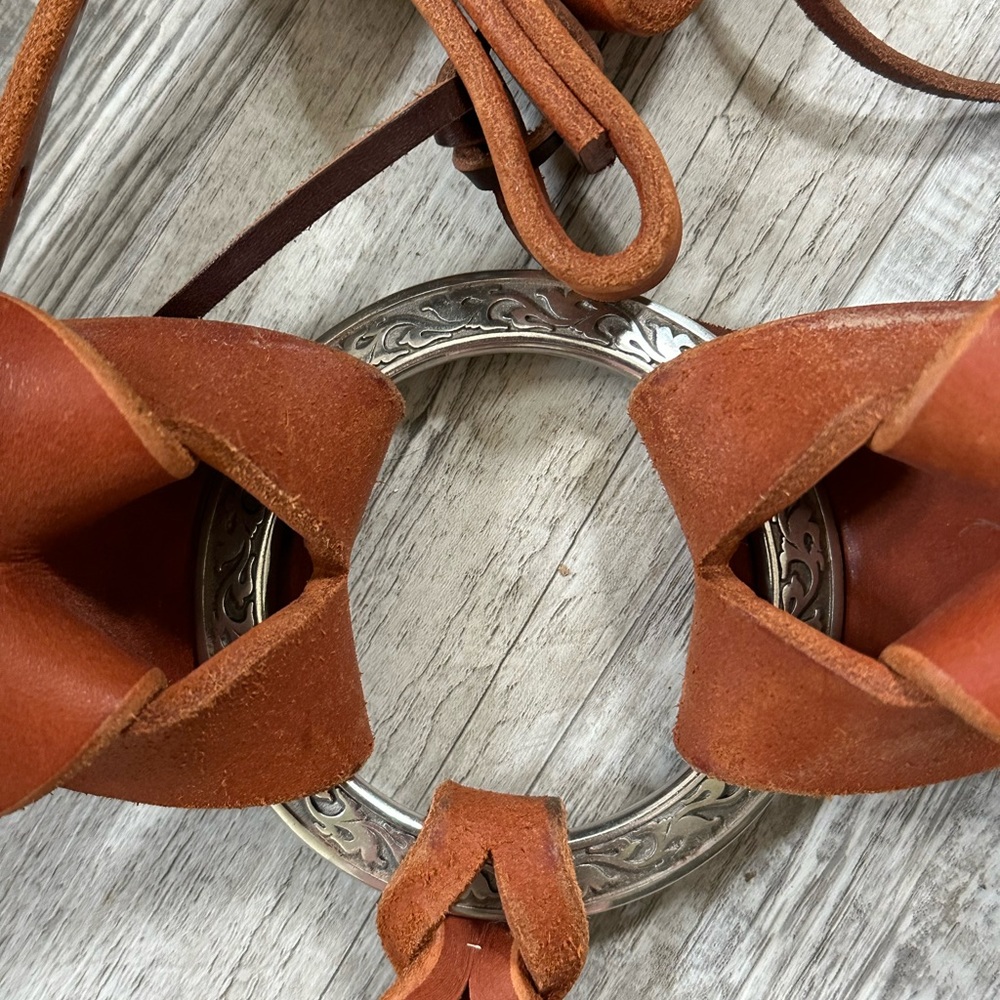 Knotty Cowgirl Co. Bridle and breast plate set